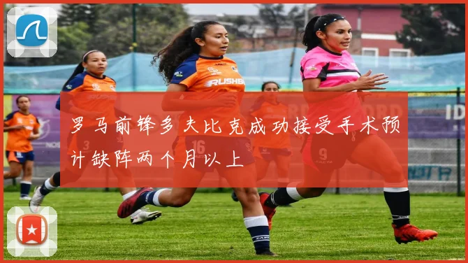 罗马前锋多夫比克成功接受手术预计缺阵两个月以上